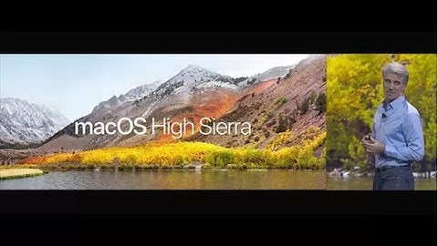 Apple introduces new MacOS High Sierra