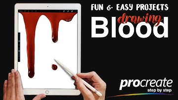 Procreate Tutorial for Beginners: Drawing Blood