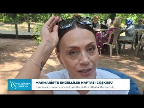 MARMARİS'TE ENGELLİLER HAFTASI COŞKUSU