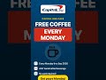 FREE Drinks at Capital One Café! ☕️ every Monday thru Sep 2026