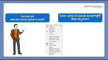 Class 7 Open Office Calc 2 - Learn computers - Computer Education Online & Free (In Telugu)