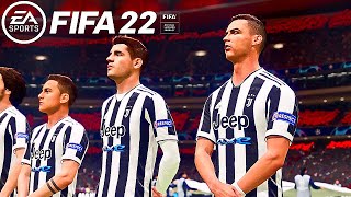 JUVENTUS vs AC MILAN // Final Champions League FIFA 22 PS5 MOD Reshade HDR Next Gen