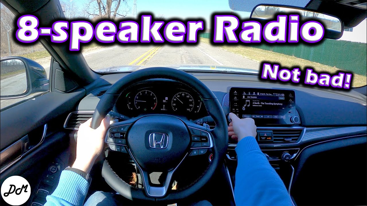 2021 Honda Accord – 8-speaker Sound System Review | Wireless Apple CarPlay & Android Auto Demo