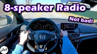 2021 Honda Accord – 8-speaker Sound System Review | Wireless Apple CarPlay & Android Auto Demo