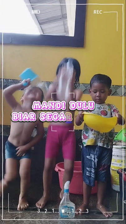 MANDI BARENG TEMAN #shorts #mandi