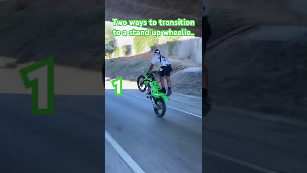 How to Superman, Stand up wheelie.. 