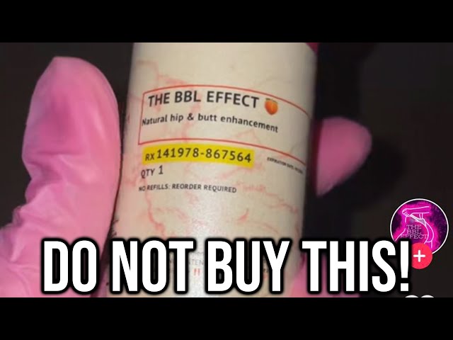Don't Buy The TikTok BBL Butt Pills 
