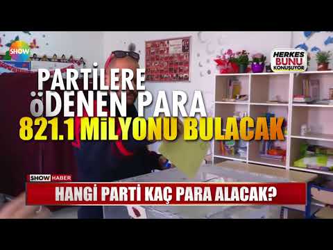 Hangi Parti Kaç Para Alacak?