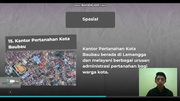 TUGAS 2 MENGIDENTIFIKASI 20 LOKASI YANG ADA DI KOTA BAUBAU BERDASARKAN DATA SPASIAL DAN NON-SPASIAL