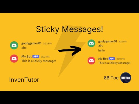 Video Thumbnail for How to create Sticky Messages