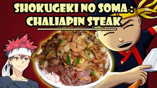 Receita Shokugeki no Souma - Filé Chaliaplen