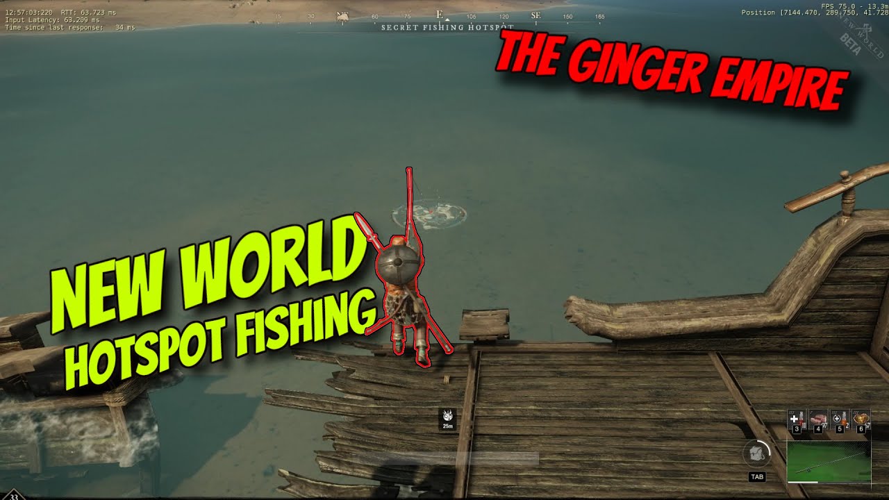 New World Fishing All Hotspots! YouTube