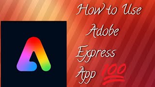 How to using Adobe express app |remove background | Anup Jadhav| 