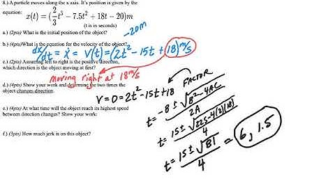Askey Physics -- PhySP20 -- Derivatives of 3rd Order Kinematics