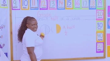 CBC Grade 2 Math Lesson 2 of 11 Fractions: A half of a circle | EasyElimu