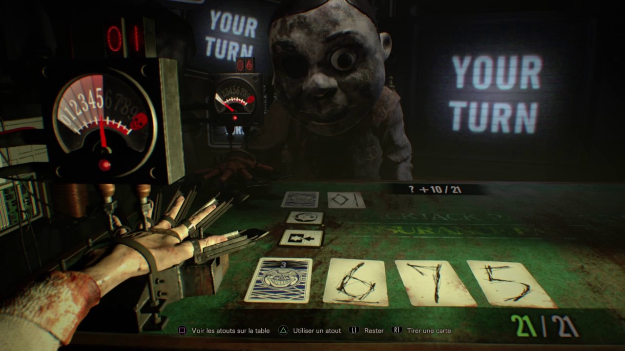 Resident Evil 7 Biohazard 21 Battre Mr Big Head Youtube