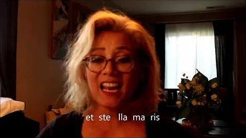 Alma Redemptoris Mater Simple Chant Singers Tutori...