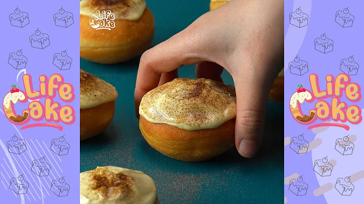 How To Make Delicious Tiramisu Donuts At Home | Life Cake