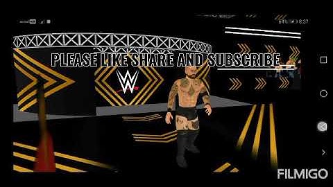 ALISTER BLACK VS THE FIEND   WR3D 2K20 #gameplay