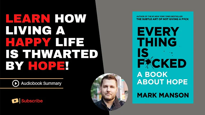 EVERYTHING IS F#CKED by Mark Manson | Free Audiobook Summary