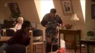 chick from derek cuts sick with rolling pin