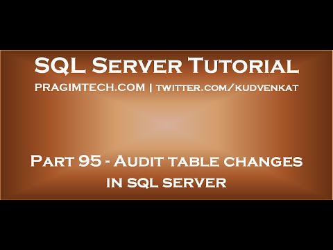 تصویری: دو شرط کلیدی برای نوشتن ممیزی های SQL Server در لاگ امنیتی ویندوز چیست؟