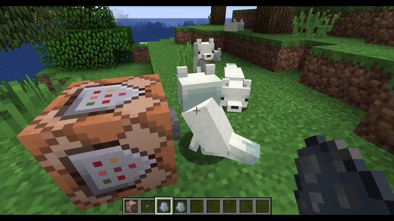 Minecraft Java Edition - How to Make an Arctic Fox Spawn Egg (Tutorial