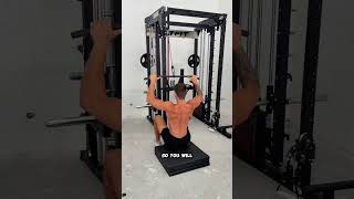 The 3D smith machine is WILD 😳💪 #homeworkout #mobility #advancedabworkout #aznolt #shoulder