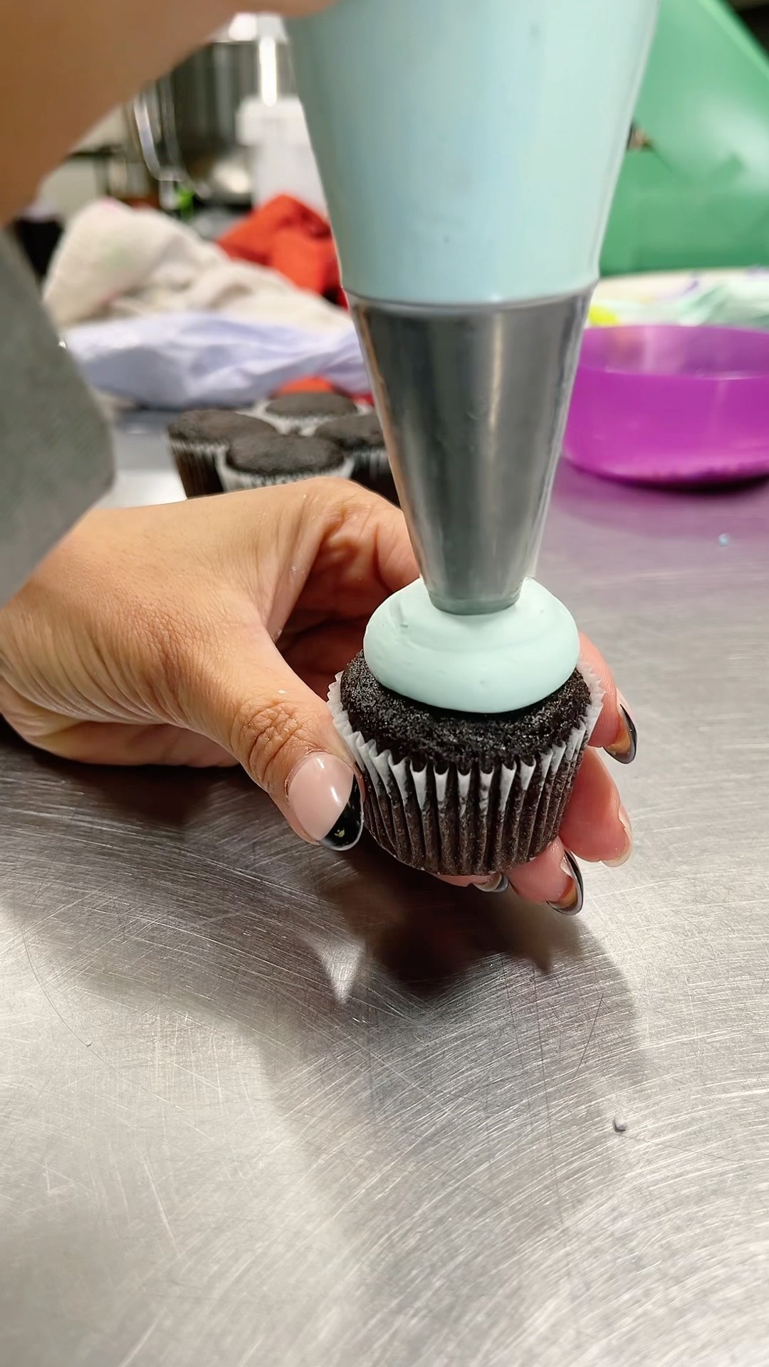 EASY MINI MERMAID CUPCAPCAKES #howto #learn #cakedecorating #cupcake #diy