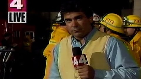 KNBC TV Channel 4 News Northridge Earthquake Coverage Los Angeles January 17, 1994