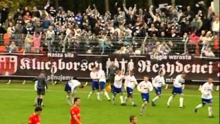 Mks Kluczbork - Widzew Łódź 10.10.2009 Bramki