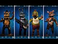 FNAF Plus Animatronics Jumpscare &amp; Workshop Animations