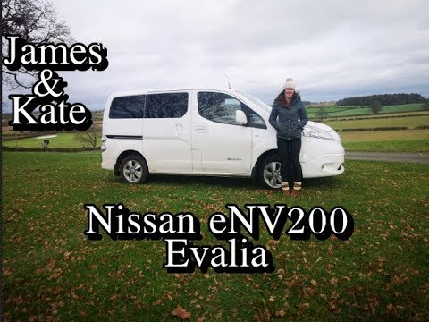 Nissan 40kWh eNV200 Evalia Review