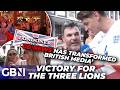 'Transformed British media!' | England fans PRAISE GB News after victory against Croatia in Dallas