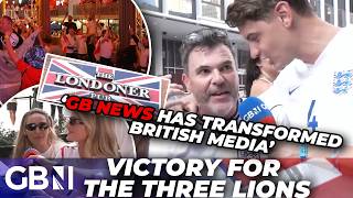 'Transformed British media!' | England fans PRAISE GB News after victory against Croatia in Dallas