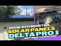 165 EcoWorthy Solar Panels 200W On Delta Pro 3 Real Test 165 EcoWorthy Solar Panels 200W On Delta Pro 3 Real Test