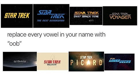 "Replace every vowel in your name with 