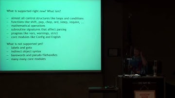 Tobias Leich (froggs) - The Perl 5 Slang of Perl 6