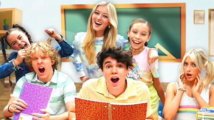 Going Back To KINDERGARTEN For A Day! *Challenge* ...