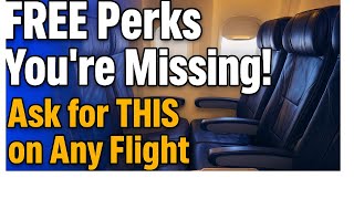 12 Airline Freebies You Didn’t Know About In 2025 ✈️ (Save Money When Flying) Resimi