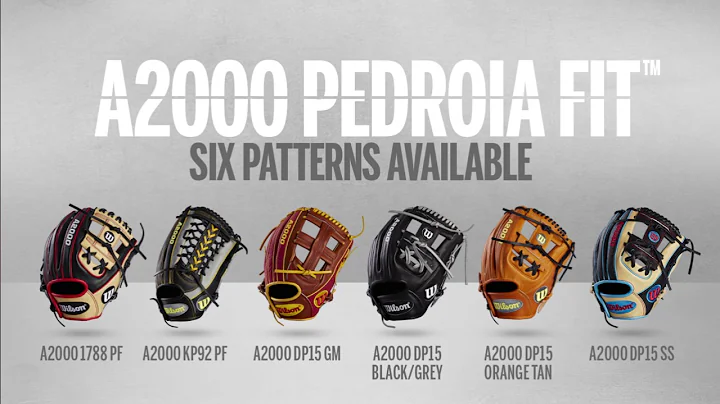 Wilson Glove Labs: Pedroia Fit