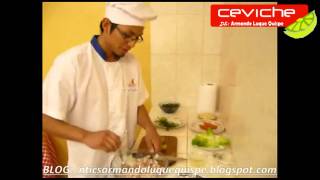 Cebiche Peruano Receta Casera de Armando
