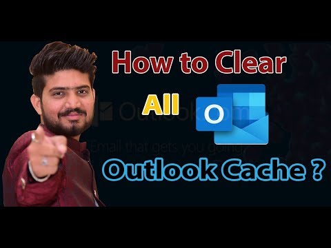 How to clear all Outlook Cache 2020?