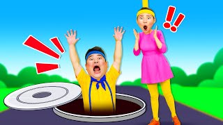La Tapa De Alcantarilla Es Peligrosa ❌ Canciones Infantiles Con Babanana Español