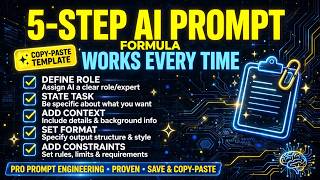 The 5-Step AI Prompt Formula That Actually Works