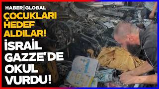 İsrail Gazzede Katliam Yaptı Çocukları Hedef Aldılar Okulu Vurdular