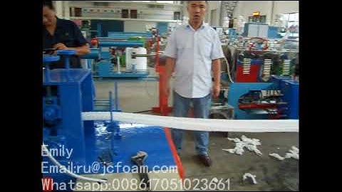 PE foam net machine/ foam net for packing fruits and vegetables