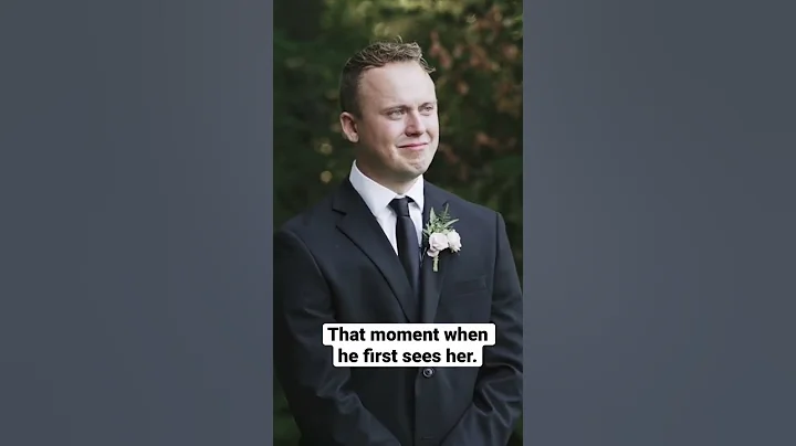 Groom Starts to Cry as Bride Walks Down the Aisle