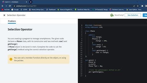 C++ Coding SoloLearn getCharge Method #sololearn #viral #coding #codinglife #programing
