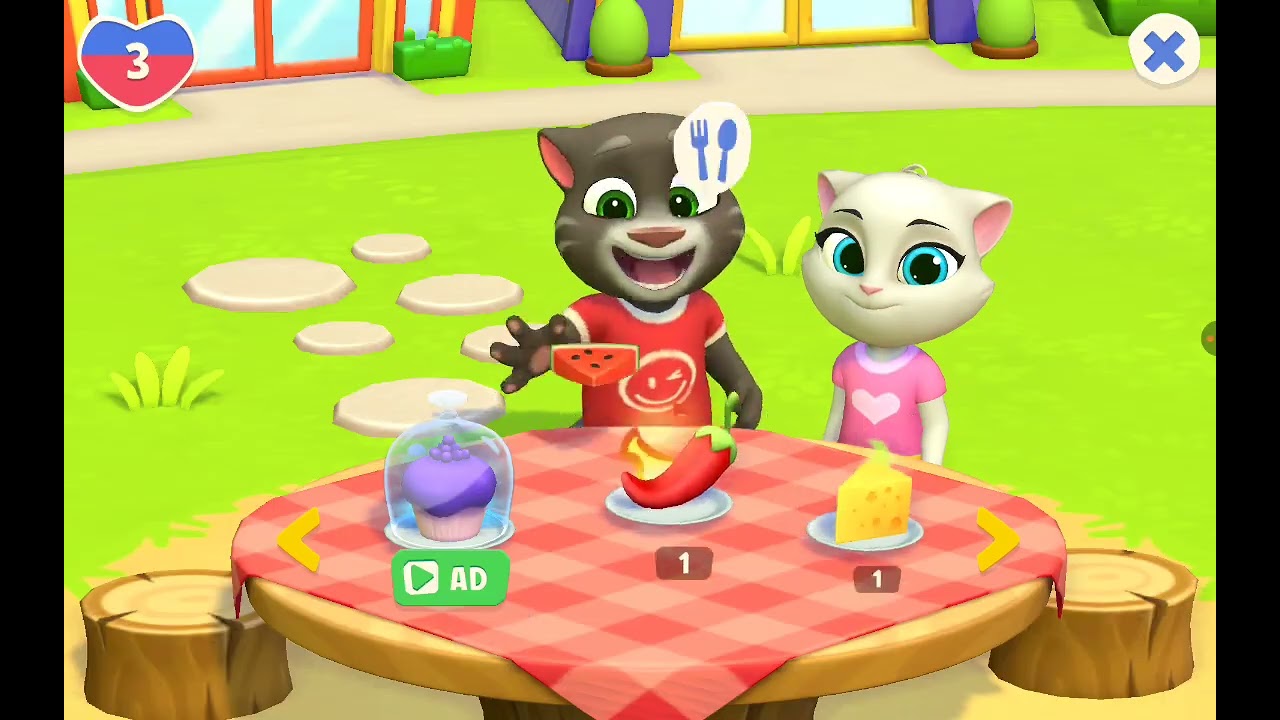 Nowa gra: ,,My Talking Tom & friends 2